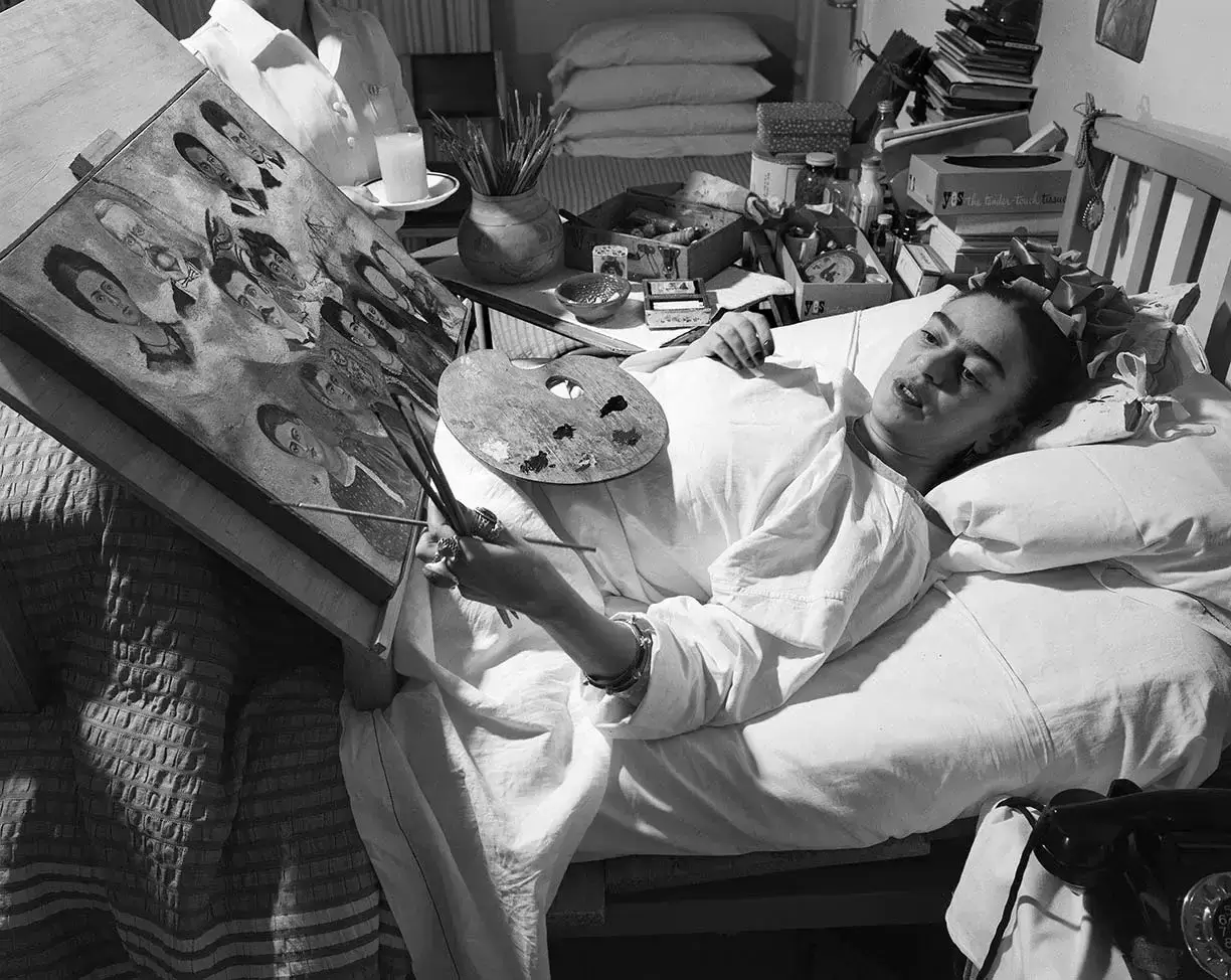 frida en el hospital