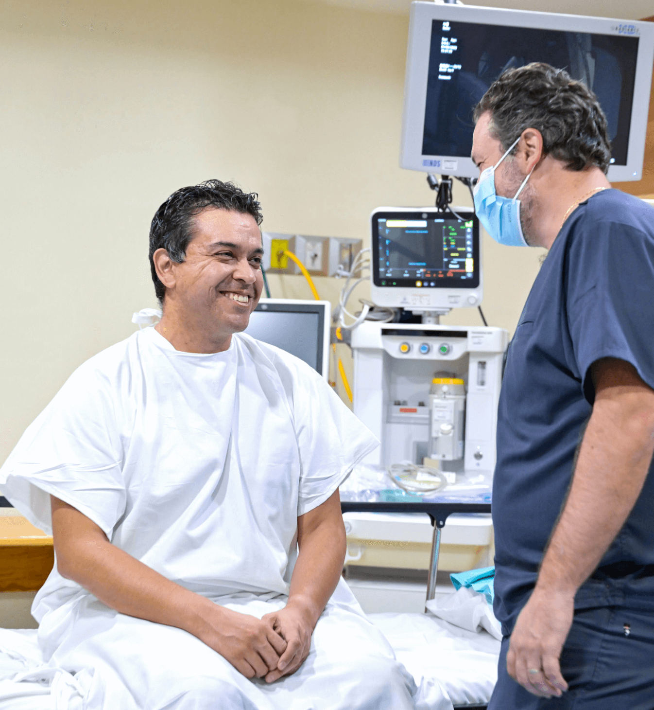 hero azul endoscopia